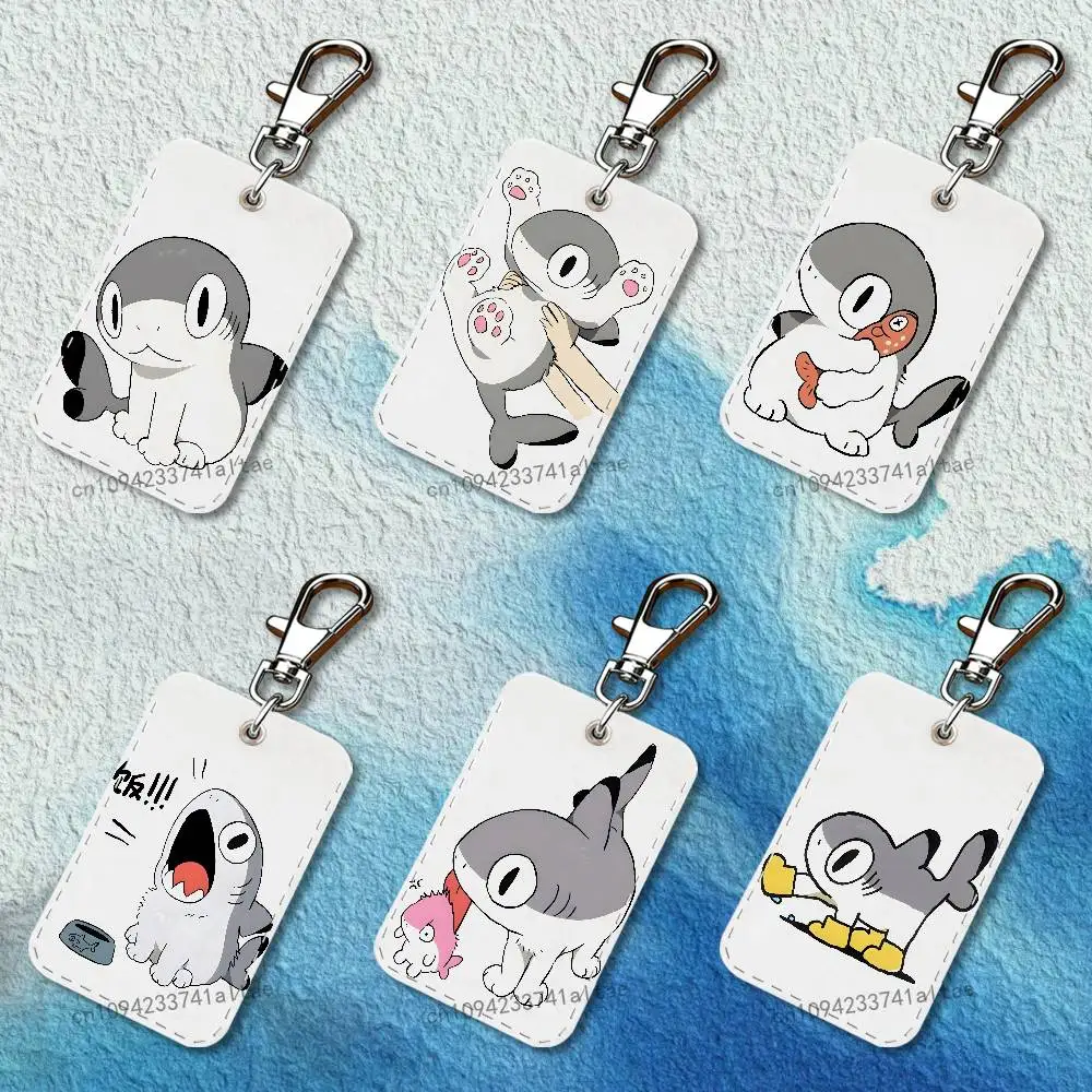 Cute Cat Shark Rectangle Card Case Leather Card Holder Keychain Key Ring Transportation Card Case
Cute Cat Shark Rectangle Card Case Leather Card Holder Keychain Key Ring Transportation Card Case