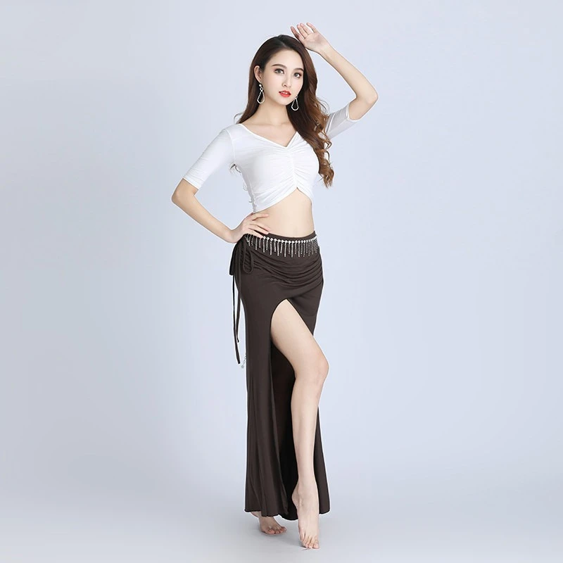 Modal Belly Dance Dress Set Large Performance Skirt Top Practice Outfit
Modal Belly Dance Dress Set Large Performance Skirt Top Practice Outfit