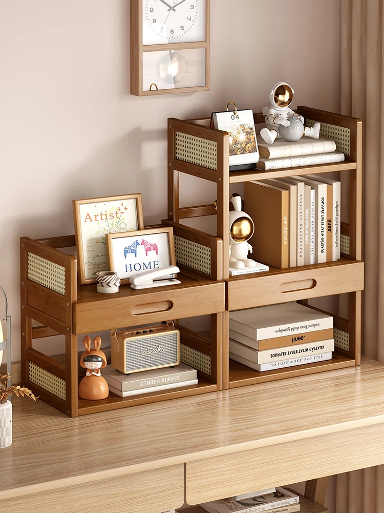 Simple Modern Desktop Computer Office Storage Rack Multi-layer Organizer Stand Home Floor-mounted Shelf Bamboo Material
Simple Modern Desktop Computer Office Storage Rack Multi-layer Organizer Stand Home Floor-mounted Shelf Bamboo Material