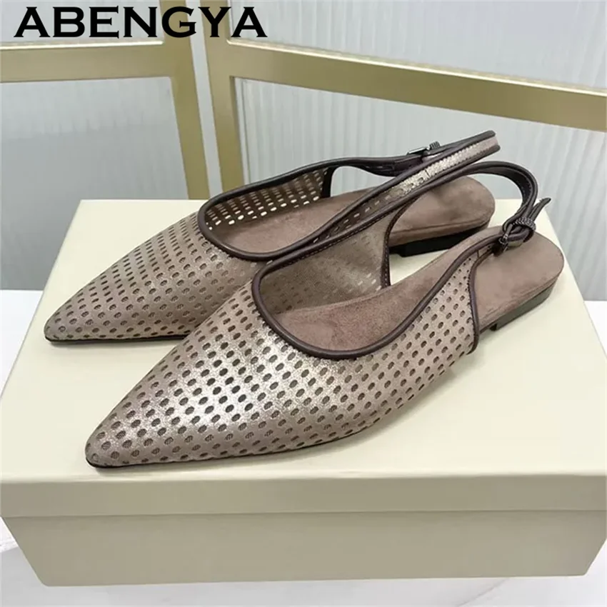 Shiny Pointy Toe Low Heel Flat Sandals for Women Bling Bling Designer Sandals Summer Fashion Week Luxury Dress Party Shoes Mujer
Shiny Pointy Toe Low Heel Flat Sandals for Women Bling Bling Designer Sandals Summer Fashion Week Luxury Dress Party Shoes Mujer