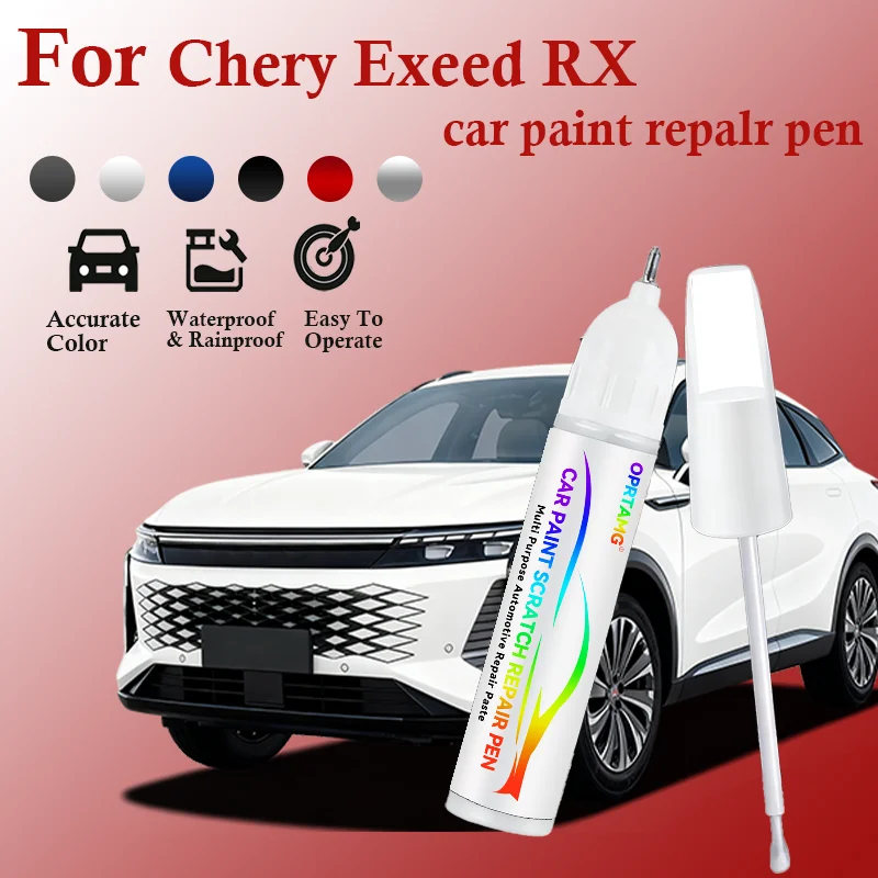 Ручка-корректор для ремонта лакокрасочного покрытия Chery Exeed RX 2010-2025, средство для удаления царапин, аксессуары для авто DIY, черный, белый, синий, серый цвета (пигментная краска)
Ручка-корректор для ремонта лакокрасочного покрытия Chery Exeed RX 2010-2025, средство для удаления царапин, аксессуары для авто DIY, черный, белый, синий, серый цвета (пигментная краска)