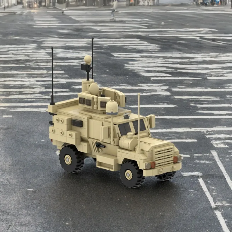 542 шт. MOC 4x4 MRAP Tank Technology, креативные детские кирпичные игрушки, строительные блоки на день рождения, рождественский подарок
542 шт. MOC 4x4 MRAP Tank Technology, креативные детские кирпичные игрушки, строительные блоки на день рождения, рождественский подарок