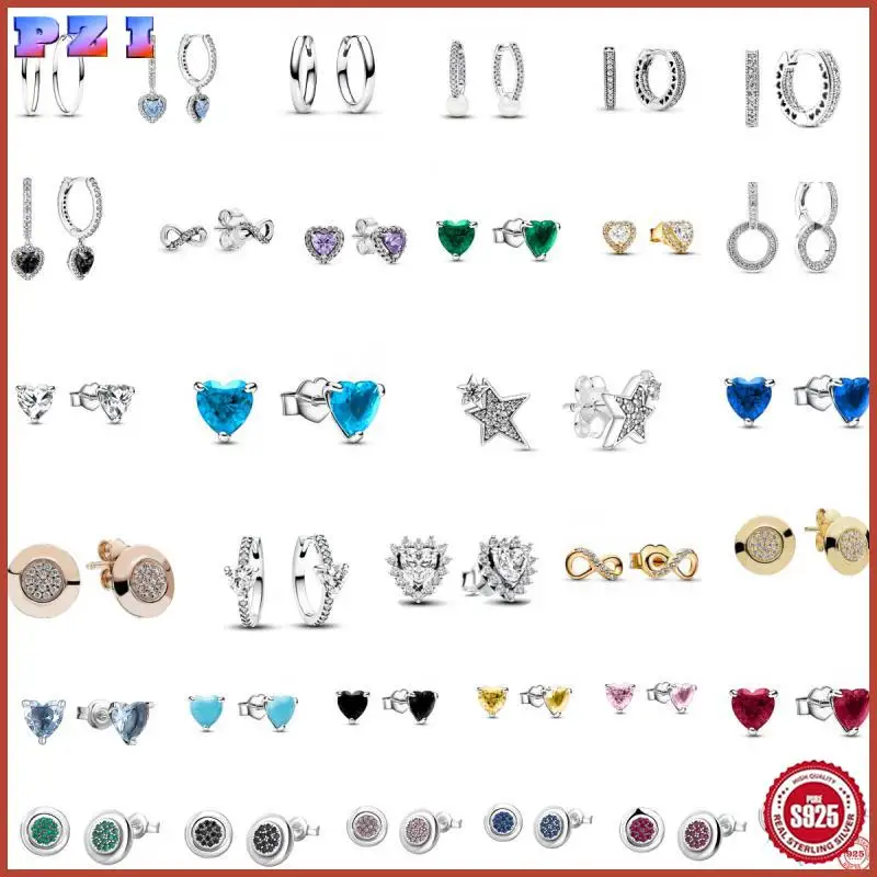 2025 New 925 Sterling Silver Charm Double Hoop Heart Earrings For Women Fashion DIY Earring Jewelry Gift
2025 New 925 Sterling Silver Charm Double Hoop Heart Earrings For Women Fashion DIY Earring Jewelry Gift