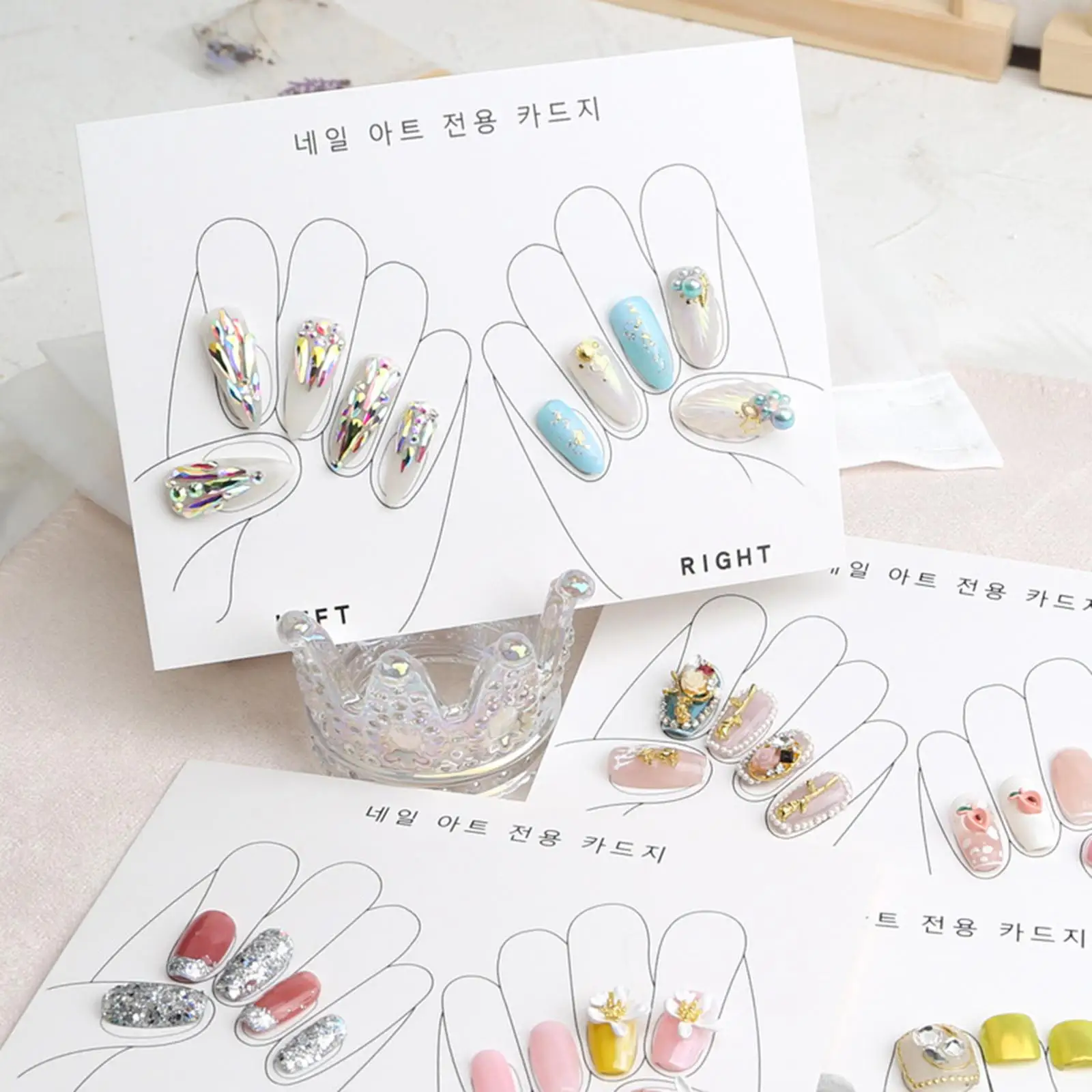 10Pcs Nail Card DIY for Nail Art Accessory Nail Art Photo Props
10Pcs Nail Card DIY for Nail Art Accessory Nail Art Photo Props