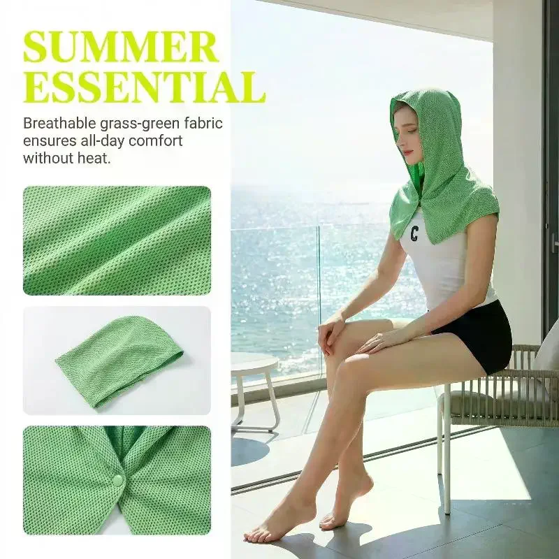 Cooling Beach Shawl Sun Protection Breathable UV Protection Sun Hat Summer 2026 New Arrival 2026
Cooling Beach Shawl Sun Protection Breathable UV Protection Sun Hat Summer 2026 New Arrival 2026