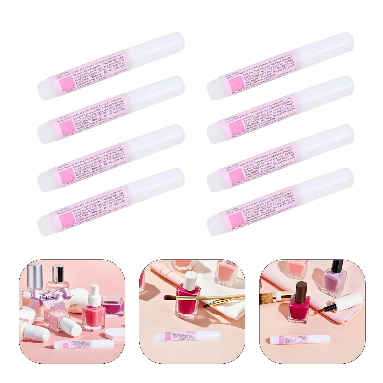 25Pcs Strong Nail Glue 2G Fast Drying No Irritation Adhesive for French Tips Rhinestones Press on Nails Home Salon Manicure Tool
25Pcs Strong Nail Glue 2G Fast Drying No Irritation Adhesive for French Tips Rhinestones Press on Nails Home Salon Manicure Tool