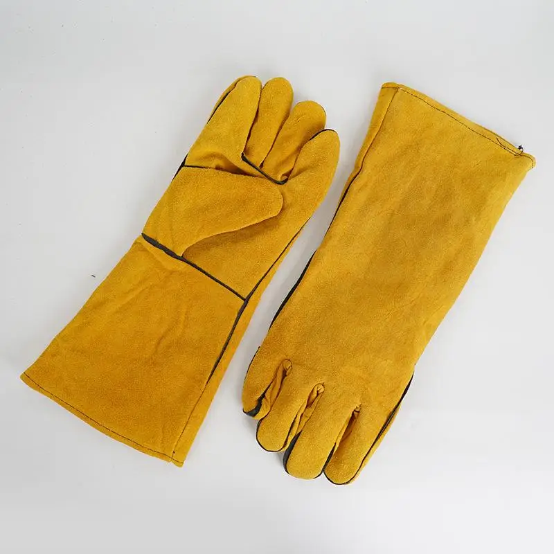 1 Pair 40Cm Welding Leather Gloves Heat Cut Resistant Insulated Safety Work Glove For Industrial Labor Protection
1 Pair 40Cm Welding Leather Gloves Heat Cut Resistant Insulated Safety Work Glove For Industrial Labor Protection