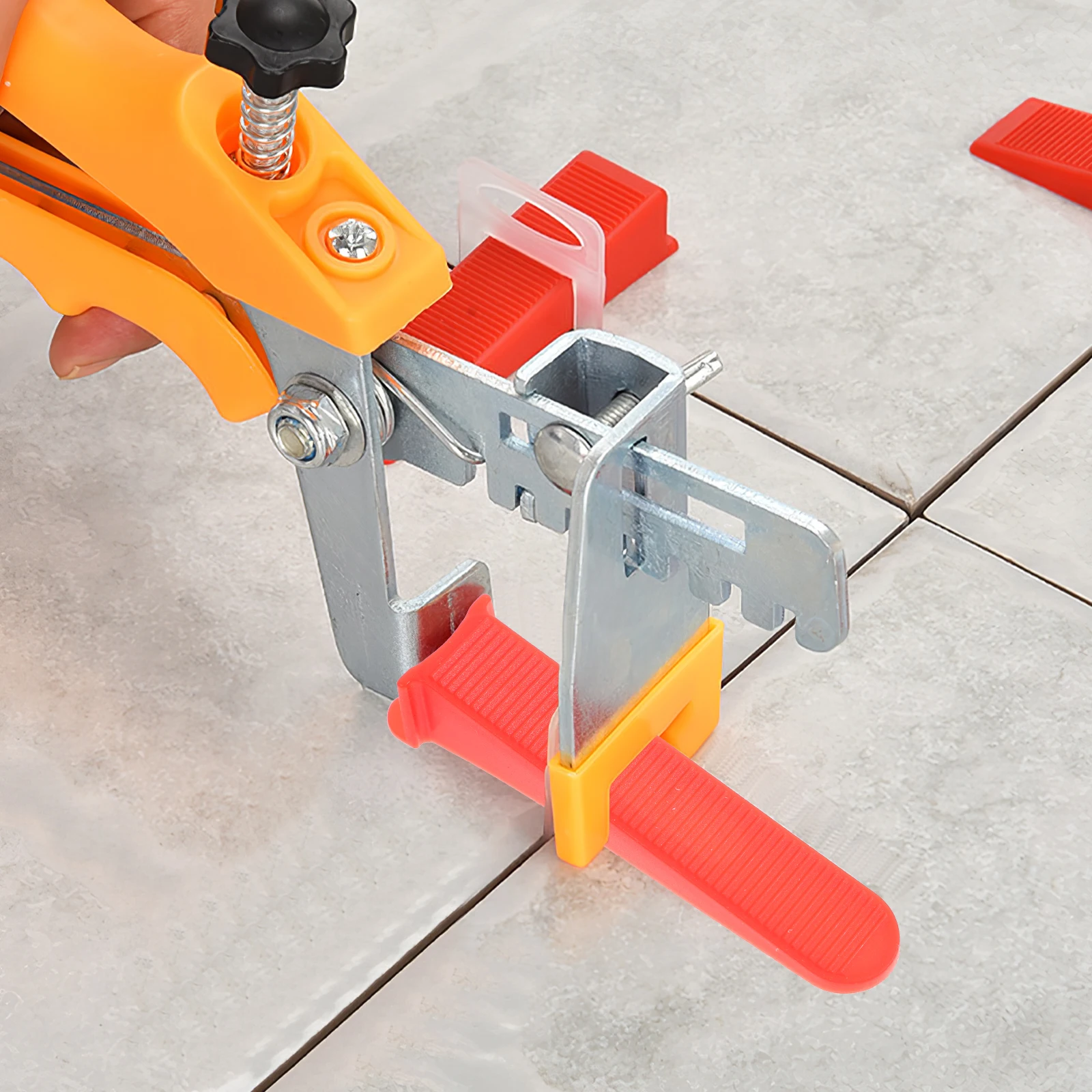 50 pcs Tile Leveling Kit Spacer Wedge Ceramic Clip Aligning Tiling Wall Flooring Construction Tool Durable Lightweight
50 pcs Tile Leveling Kit Spacer Wedge Ceramic Clip Aligning Tiling Wall Flooring Construction Tool Durable Lightweight