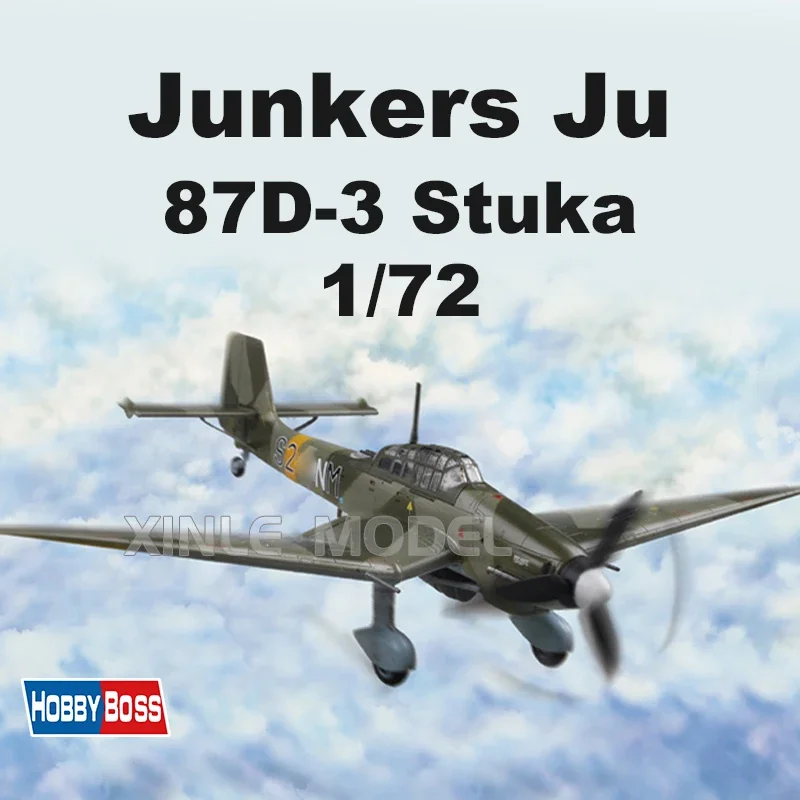 Пластиковый собранный комплект модели самолета Trumpeter 80286, Junkers Ju-87D-3 Stuka 1/72
Пластиковый собранный комплект модели самолета Trumpeter 80286, Junkers Ju-87D-3 Stuka 1/72