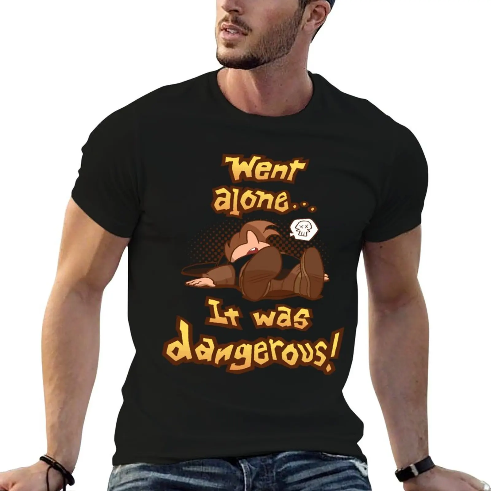 Dangerous to Go Alone T-Shirt man t shirt designer t shirt man cotton t shirt for man 100 percent cotton T-shirt
Dangerous to Go Alone T-Shirt man t shirt designer t shirt man cotton t shirt for man 100 percent cotton T-shirt