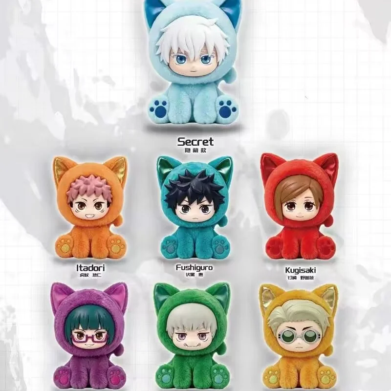 Eaki Jujutsu Kaisen Season Sitting Cat Party 3 Series Trend Blind Box Toys Itadori Fushiguro Collection Desktop Decoration Gifts
Eaki Jujutsu Kaisen Season Sitting Cat Party 3 Series Trend Blind Box Toys Itadori Fushiguro Collection Desktop Decoration Gifts