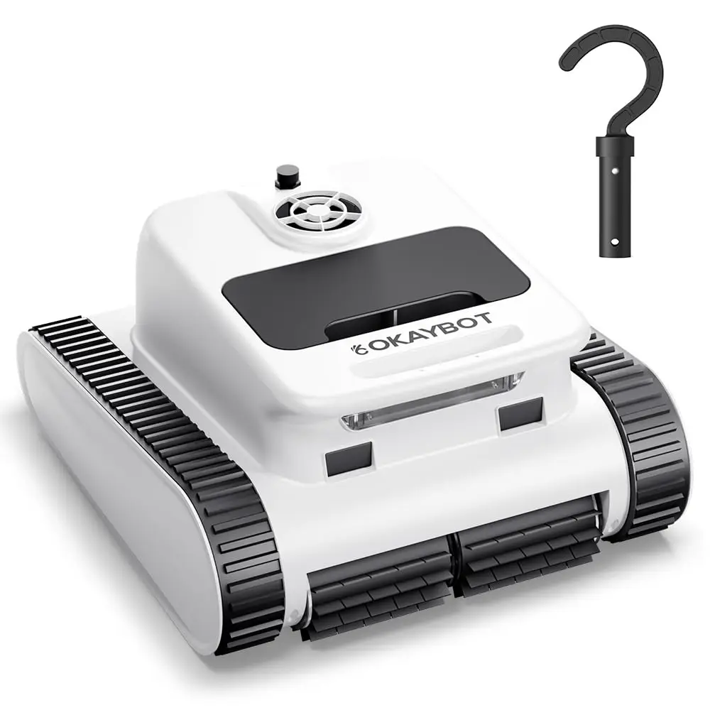 P1 Cordless Robotic Pool Cleaner with 6-Hour Runtime, Automatic Pool Vacuum for Inground & Above Ground Pools up to, Custom
P1 Cordless Robotic Pool Cleaner with 6-Hour Runtime, Automatic Pool Vacuum for Inground & Above Ground Pools up to, Custom