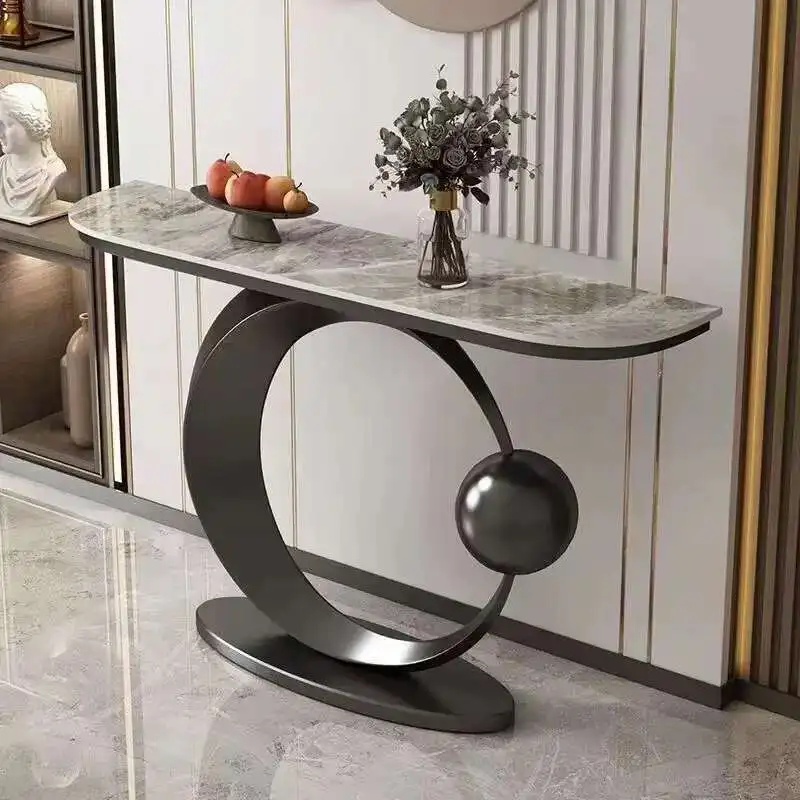 Luxury Modern Console Table Nordic Midcentry Center Lobby Console Table Hallway Entrance Wohnzimmer Tisch Living Room Furniture
Luxury Modern Console Table Nordic Midcentry Center Lobby Console Table Hallway Entrance Wohnzimmer Tisch Living Room Furniture