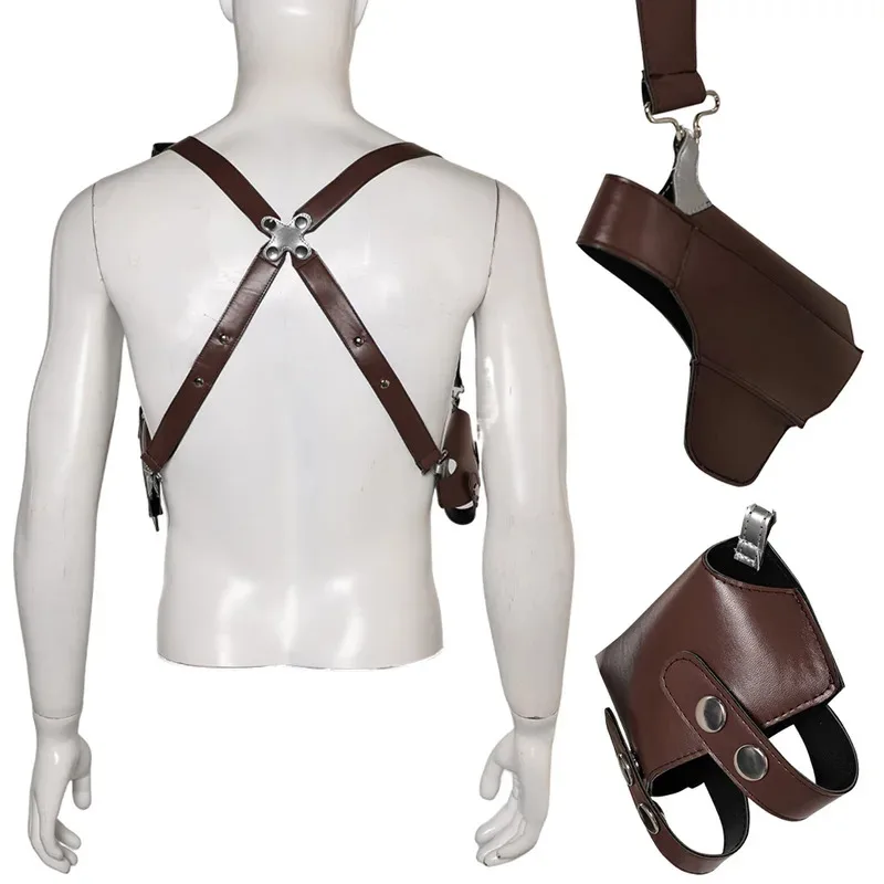 DY20Fancy Leon Tactical Suspender Chest Strap For Men Biohazard Game Resident Re Cosplay Costume Accessories Adult Man Props25
DY20Fancy Leon Tactical Suspender Chest Strap For Men Biohazard Game Resident Re Cosplay Costume Accessories Adult Man Props25