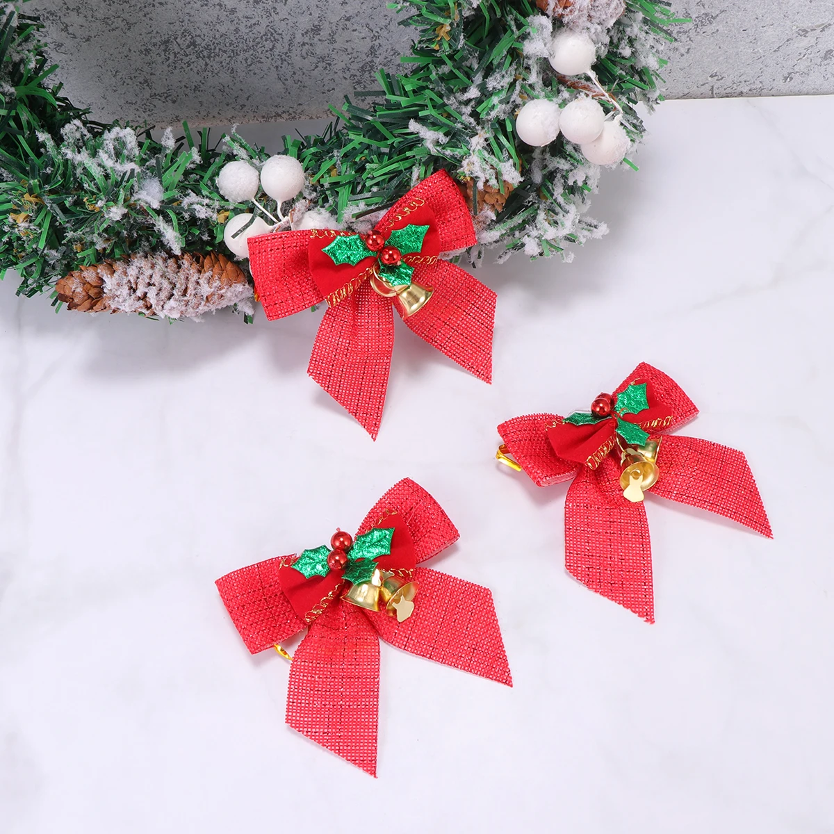 10 PCS Ornament Christmas Tree Decoration Bells Ornaments for Decorations Jingle Centerpieces
10 PCS Ornament Christmas Tree Decoration Bells Ornaments for Decorations Jingle Centerpieces