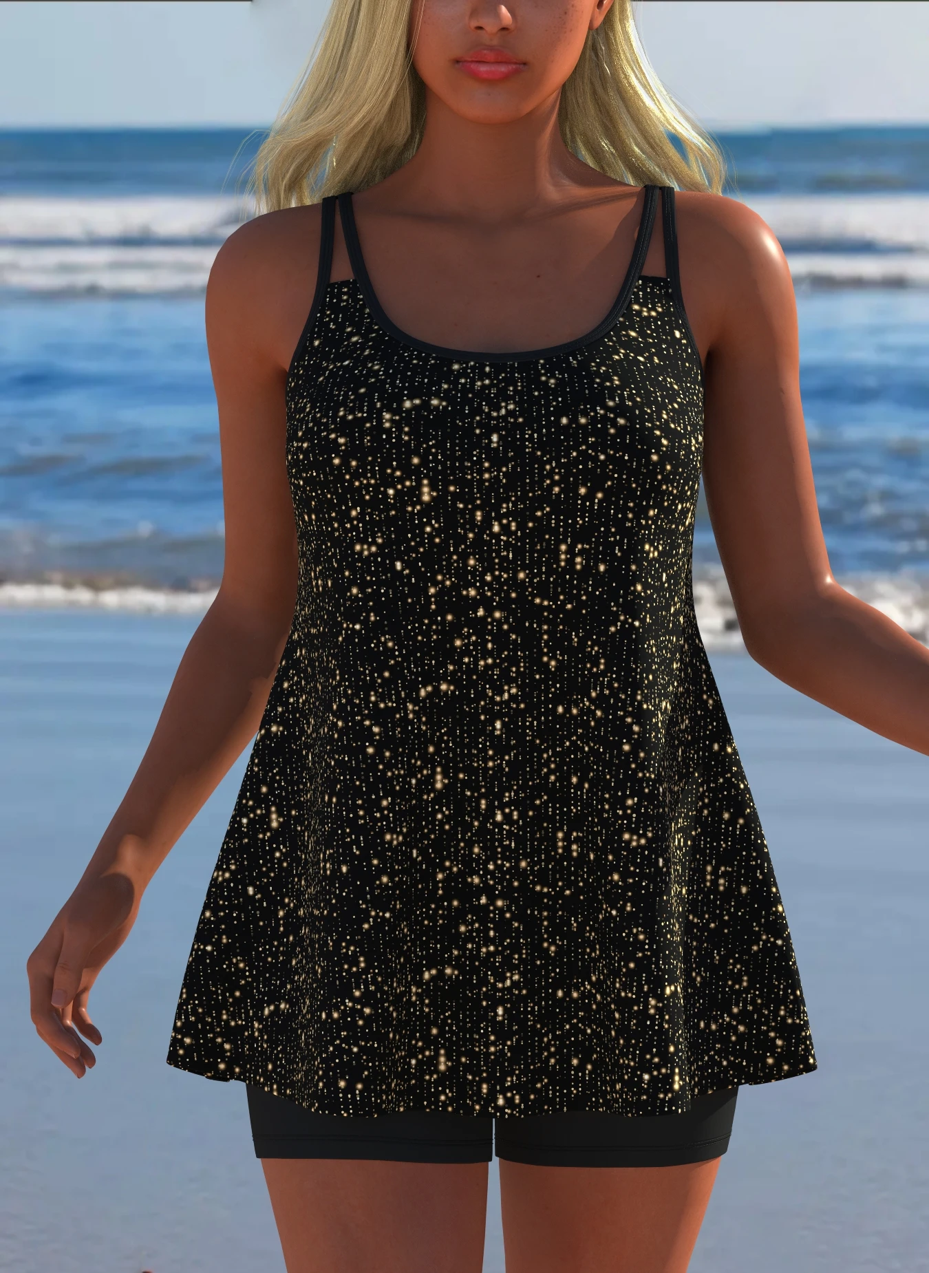 Women's Swimwear Swimming Suit Beach Outfits Summer Beach Festival Vacation Travel Sexy Luxury Modern Two Piece Set Tankinis
Women's Swimwear Swimming Suit Beach Outfits Summer Beach Festival Vacation Travel Sexy Luxury Modern Two Piece Set Tankinis
