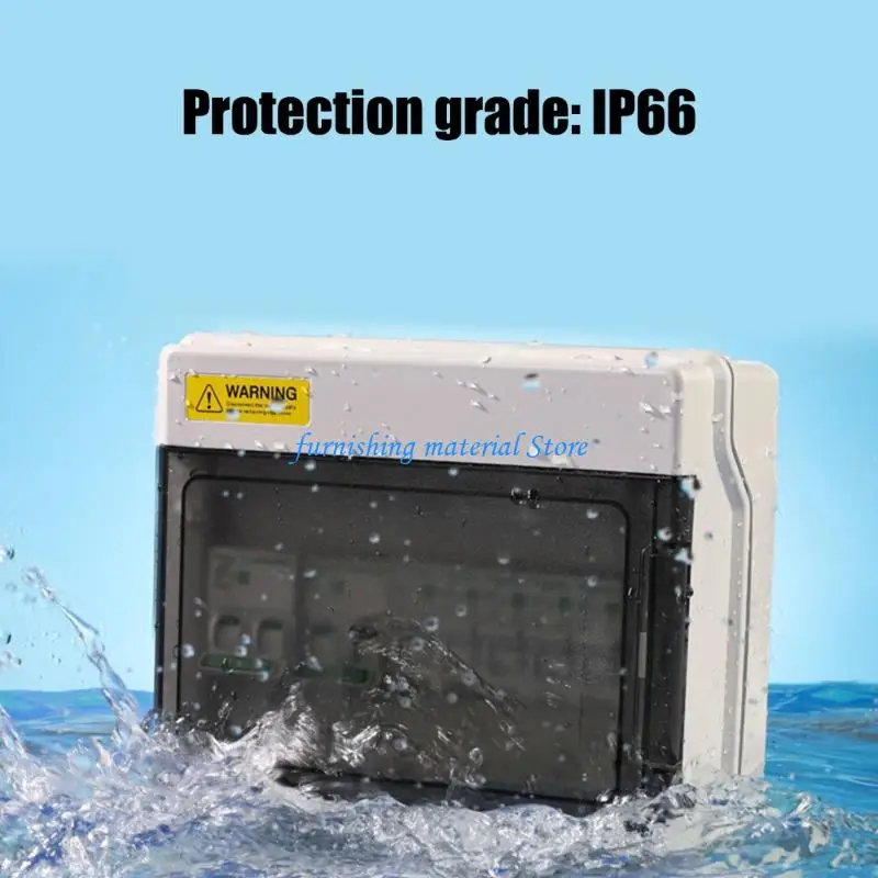 Y5GD 5 Way Circuit Breakers Box Clear Cover DIN Mounting for Indoor Outdoor Use
Y5GD 5 Way Circuit Breakers Box Clear Cover DIN Mounting for Indoor Outdoor Use