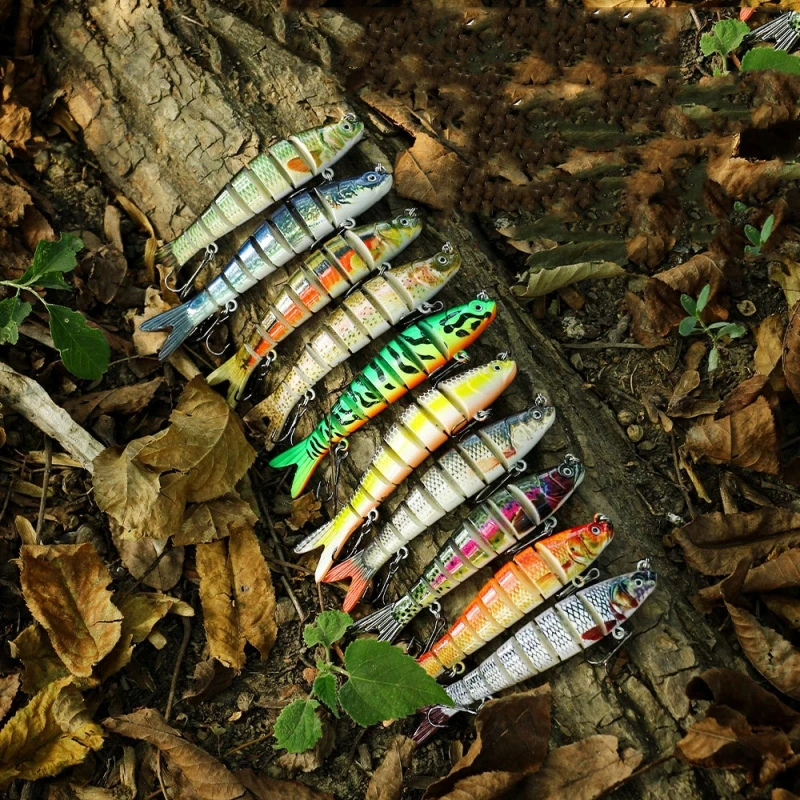 Набор поддельных приманок Luya, погружная многосекционная имитация рыбы, многосекционная приманка для миноанов
Набор поддельных приманок Luya, погружная многосекционная имитация рыбы, многосекционная приманка для миноанов