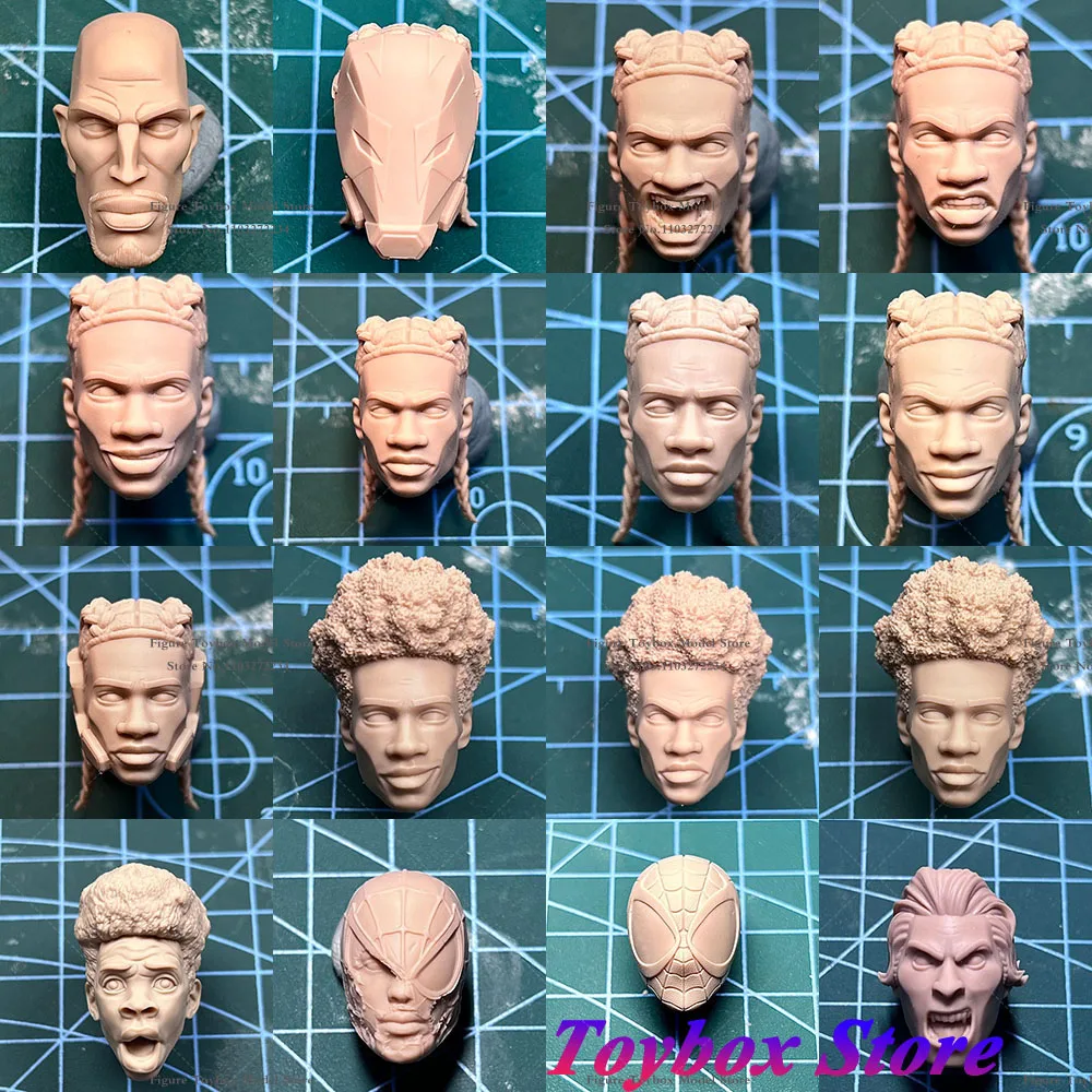 Неокрашенный супергерой 1/12 Человек-паук Майлс Моралес белая модель головы скульптура для 6 дюймов SHF Marvel Mafex ML мезко экшн-фигурка
Неокрашенный супергерой 1/12 Человек-паук Майлс Моралес белая модель головы скульптура для 6 дюймов SHF Marvel Mafex ML мезко экшн-фигурка