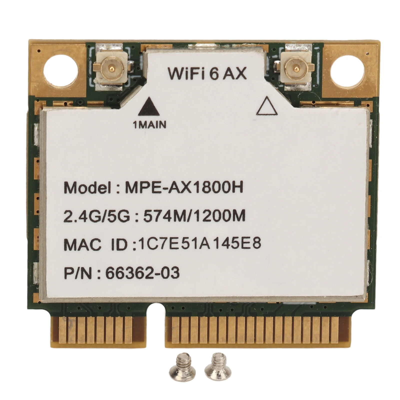 AX1800H Wi-Fi 6 карта 2,4 ГГц 5 ГГц двухдиапазонный Bluetooth 5,2 мини-интерфейс PCIE WiFi-адаптер для Windows 10 11 для Linux
AX1800H Wi-Fi 6 карта 2,4 ГГц 5 ГГц двухдиапазонный Bluetooth 5,2 мини-интерфейс PCIE WiFi-адаптер для Windows 10 11 для Linux