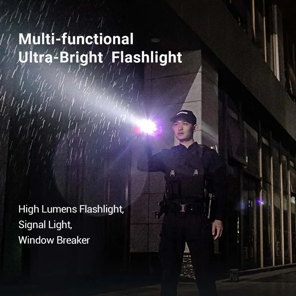 NEXTORCH High Power Rechargeable Tactical Flashlight Professional On-Duty Outdoor Daily Use Police Grade Illumination Tool
NEXTORCH High Power Rechargeable Tactical Flashlight Professional On-Duty Outdoor Daily Use Police Grade Illumination Tool