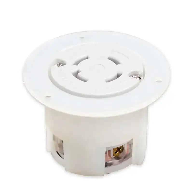 CE Listed NEMA L15-20R 20A 250V Grounding Flanged Outlet Socket American Receptacle
CE Listed NEMA L15-20R 20A 250V Grounding Flanged Outlet Socket American Receptacle
