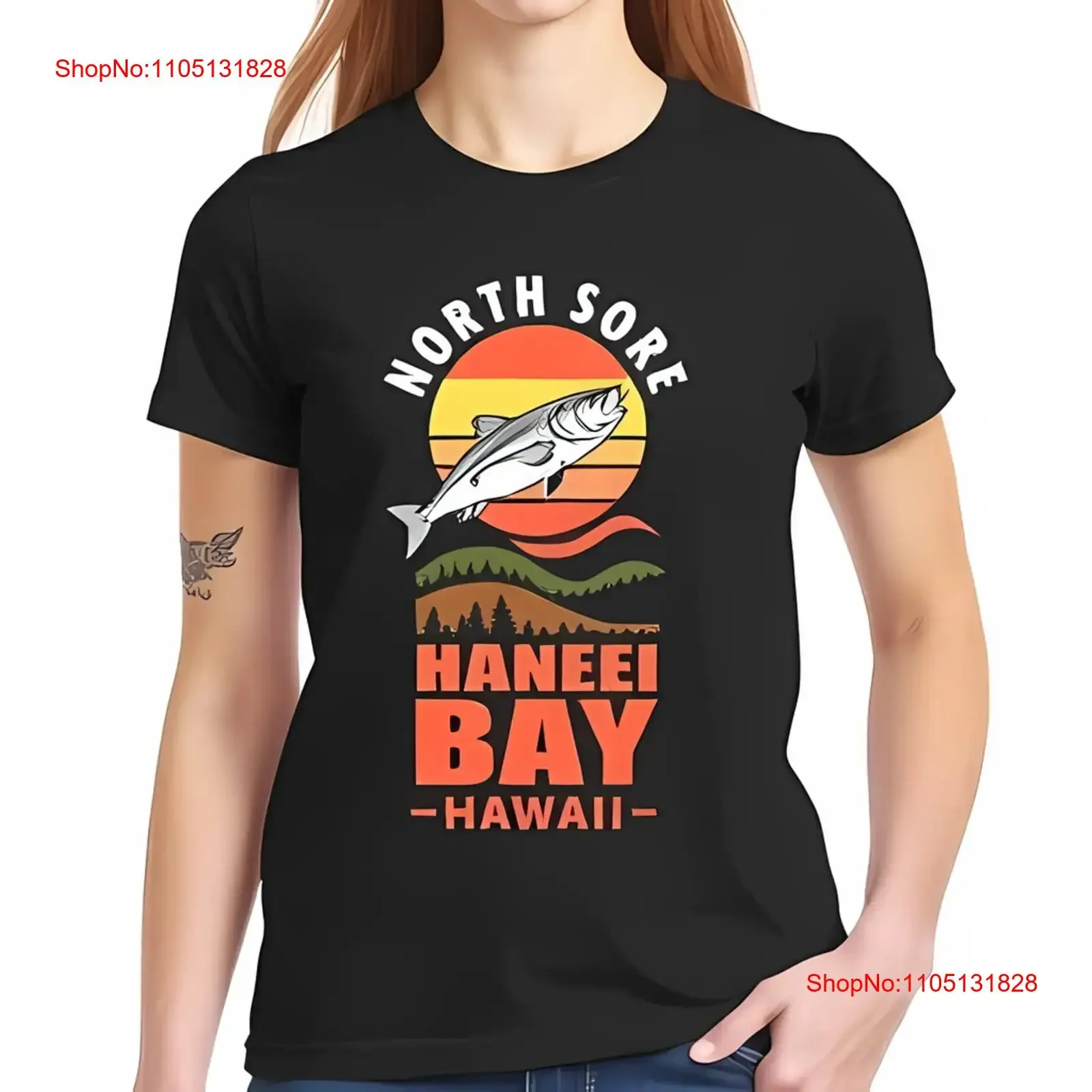 Хлопковая футболка North Shore Haneei Bay Leaping Fish, винтажная стильная дизайнерская одежда, мягкая
Хлопковая футболка North Shore Haneei Bay Leaping Fish, винтажная стильная дизайнерская одежда, мягкая