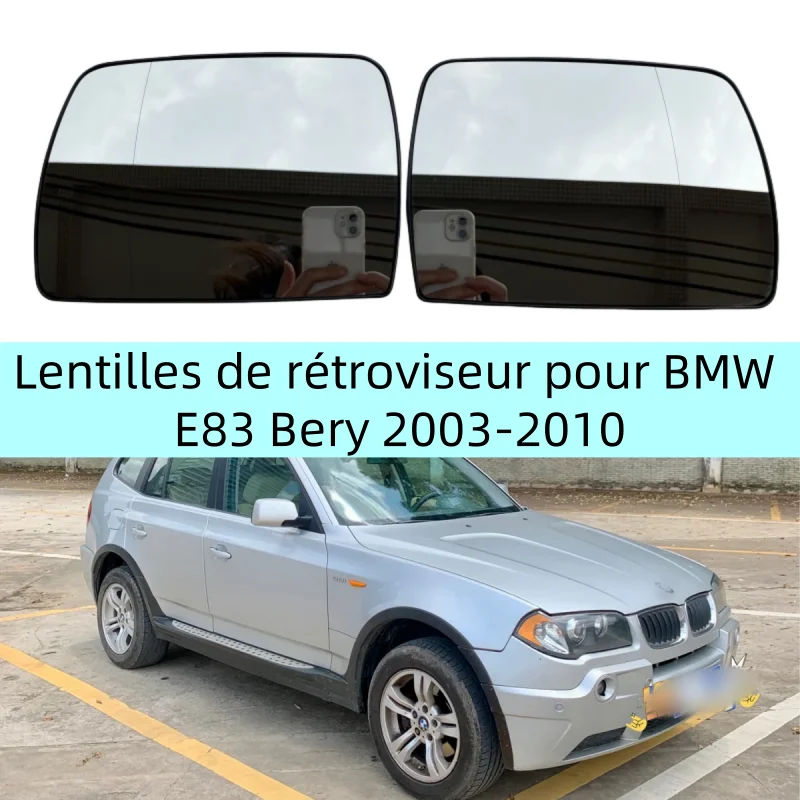Lentilles de rétroviseur pour BMW E83 Bery 2003-2010, verre chauffant, lentilles barrage rétroviseur métropolitain côté droit
Lentilles de rétroviseur pour BMW E83 Bery 2003-2010, verre chauffant, lentilles barrage rétroviseur métropolitain côté droit