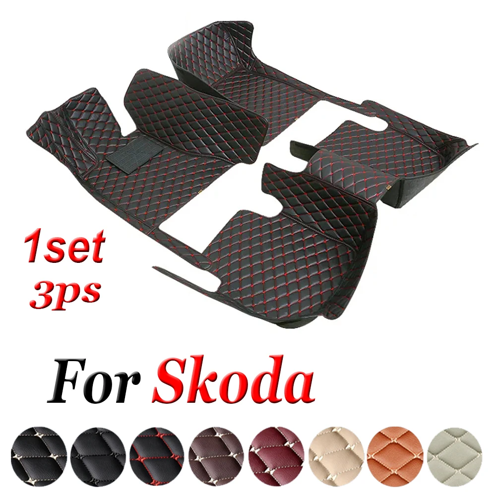 Кожаные автомобильные коврики для Skoda Octavia Superb Fabia Kodiaq Karoq Rapid Enyaq, автомобильные аксессуары
Кожаные автомобильные коврики для Skoda Octavia Superb Fabia Kodiaq Karoq Rapid Enyaq, автомобильные аксессуары