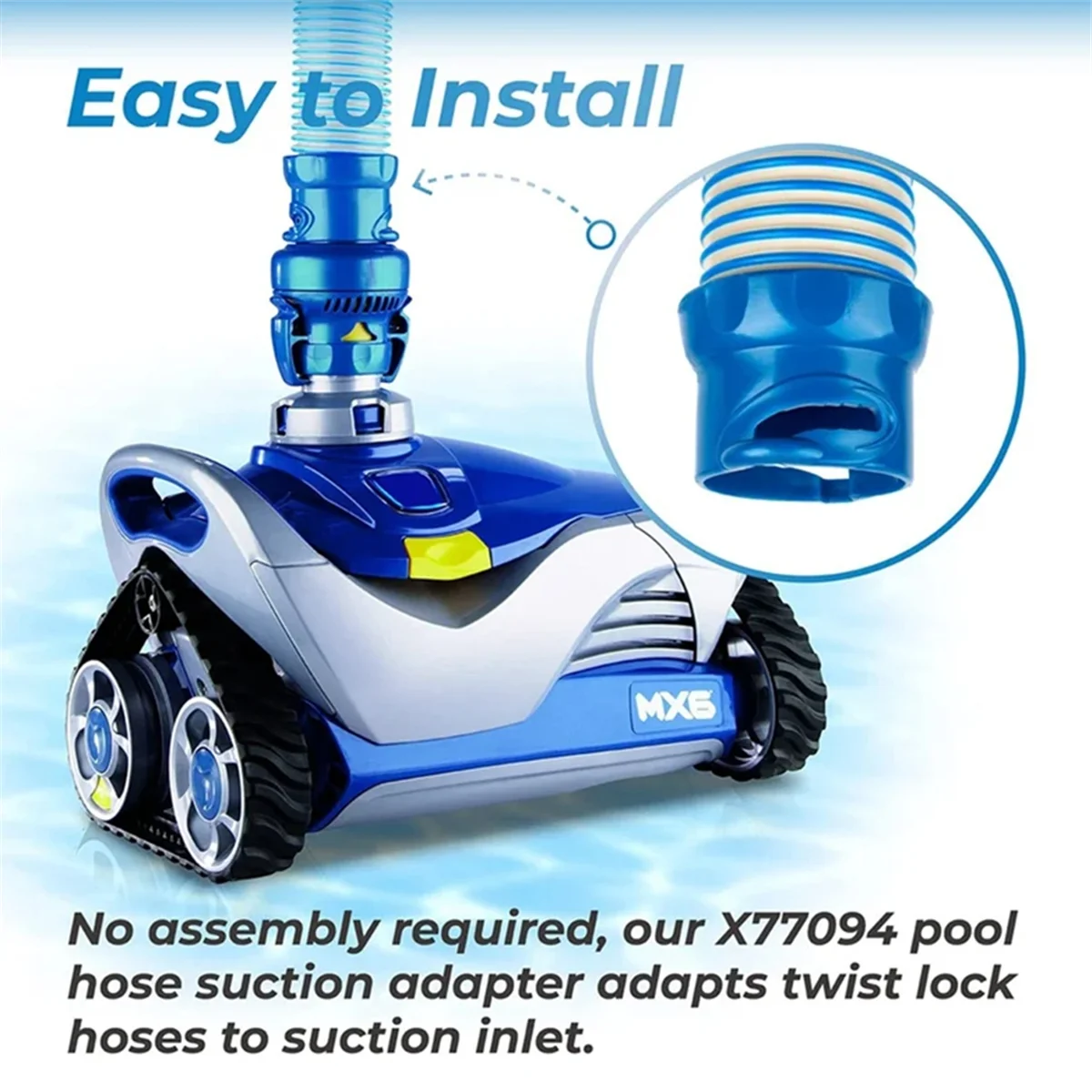 ABNJ для Zodiac MX6 MX8 пылесос для бассейна адаптер для шланга очиститель для бассейна
ABNJ для Zodiac MX6 MX8 пылесос для бассейна адаптер для шланга очиститель для бассейна