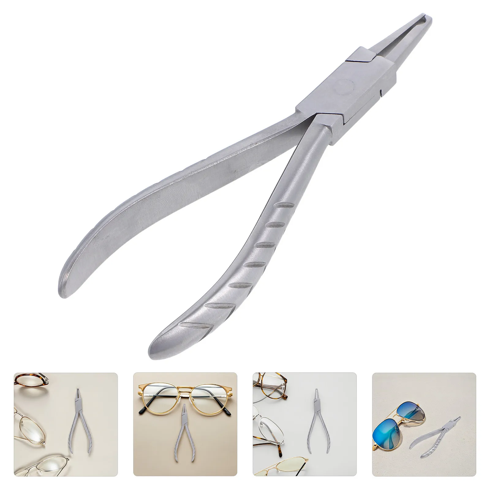 Профессиональные плоскогубцы для ремонта очков: металлический прецизионный инструмент для регулировки носоупоров и фиксации ослабленных винтов, долговечные
Профессиональные плоскогубцы для ремонта очков: металлический прецизионный инструмент для регулировки носоупоров и фиксации ослабленных винтов, долговечные