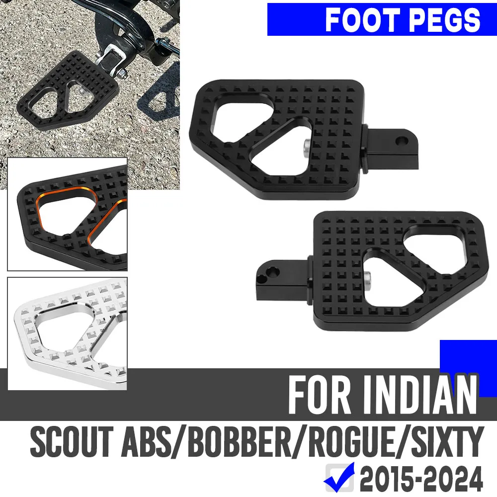 Rear Foot Pegs CNC Aluminum Passenger Floorboards Non-slip Footrests For Indian Scout Bobber Twenty ABS Sixty Rogue Motorcycle
Rear Foot Pegs CNC Aluminum Passenger Floorboards Non-slip Footrests For Indian Scout Bobber Twenty ABS Sixty Rogue Motorcycle