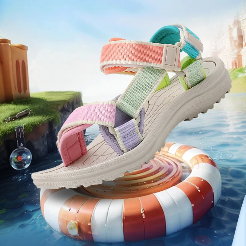 New Minimalist Kids Beach Shoes Fashion Luxurious Cute Pink Outdoor Sandals for Boys/girls Anti Slip and Wear-resistant Sneakers
New Minimalist Kids Beach Shoes Fashion Luxurious Cute Pink Outdoor Sandals for Boys/girls Anti Slip and Wear-resistant Sneakers