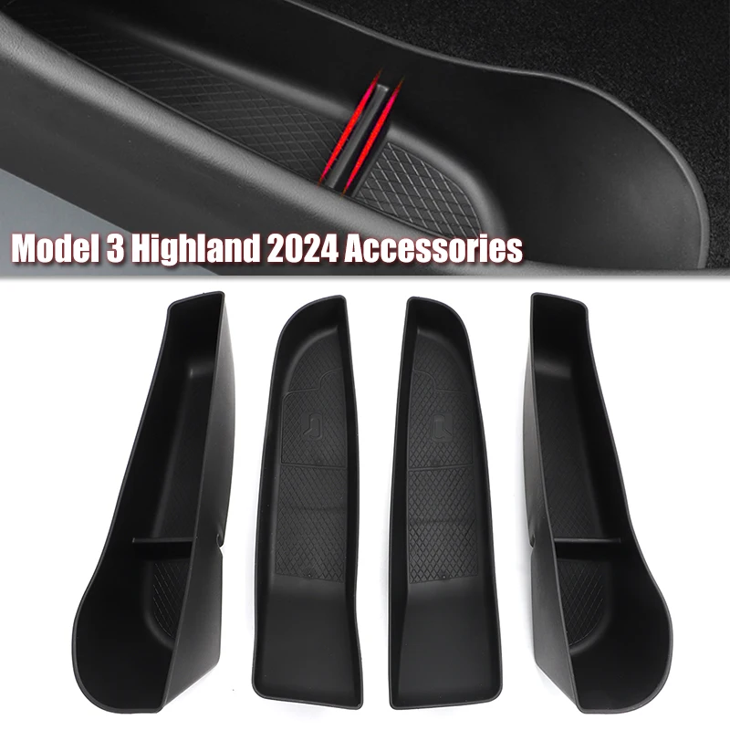 Боковой ящик для хранения для автомобильной двери Tesla Model 3 Highland 2024, аксессуары, дверной подлокотник, ящик для хранения, органайзер из ТПЭ для переднего и заднего подлокотников
Боковой ящик для хранения для автомобильной двери Tesla Model 3 Highland 2024, аксессуары, дверной подлокотник, ящик для хранения, органайзер из ТПЭ для переднего и заднего подлокотников