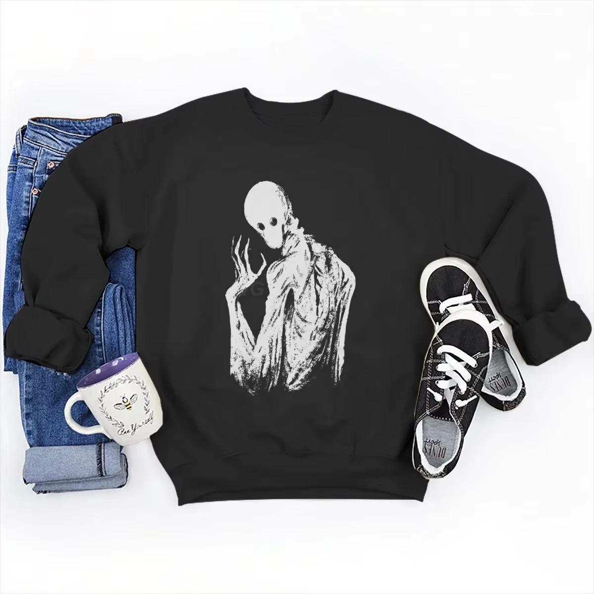 Autumn Winter Halloween Ghost Printing Men's Sweatshirt Outdoor Street Hip Hop Oversized Crew Neck Long Sleeve Pullover Tops
Autumn Winter Halloween Ghost Printing Men's Sweatshirt Outdoor Street Hip Hop Oversized Crew Neck Long Sleeve Pullover Tops