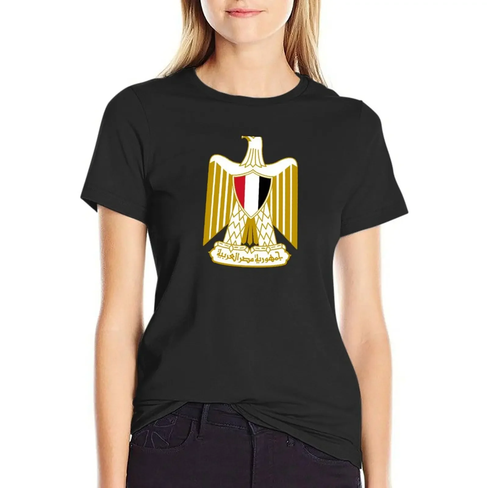 Egypt coat of arms T-Shirt sublime summer clothes quick-drying lady clothes Top Women
Egypt coat of arms T-Shirt sublime summer clothes quick-drying lady clothes Top Women