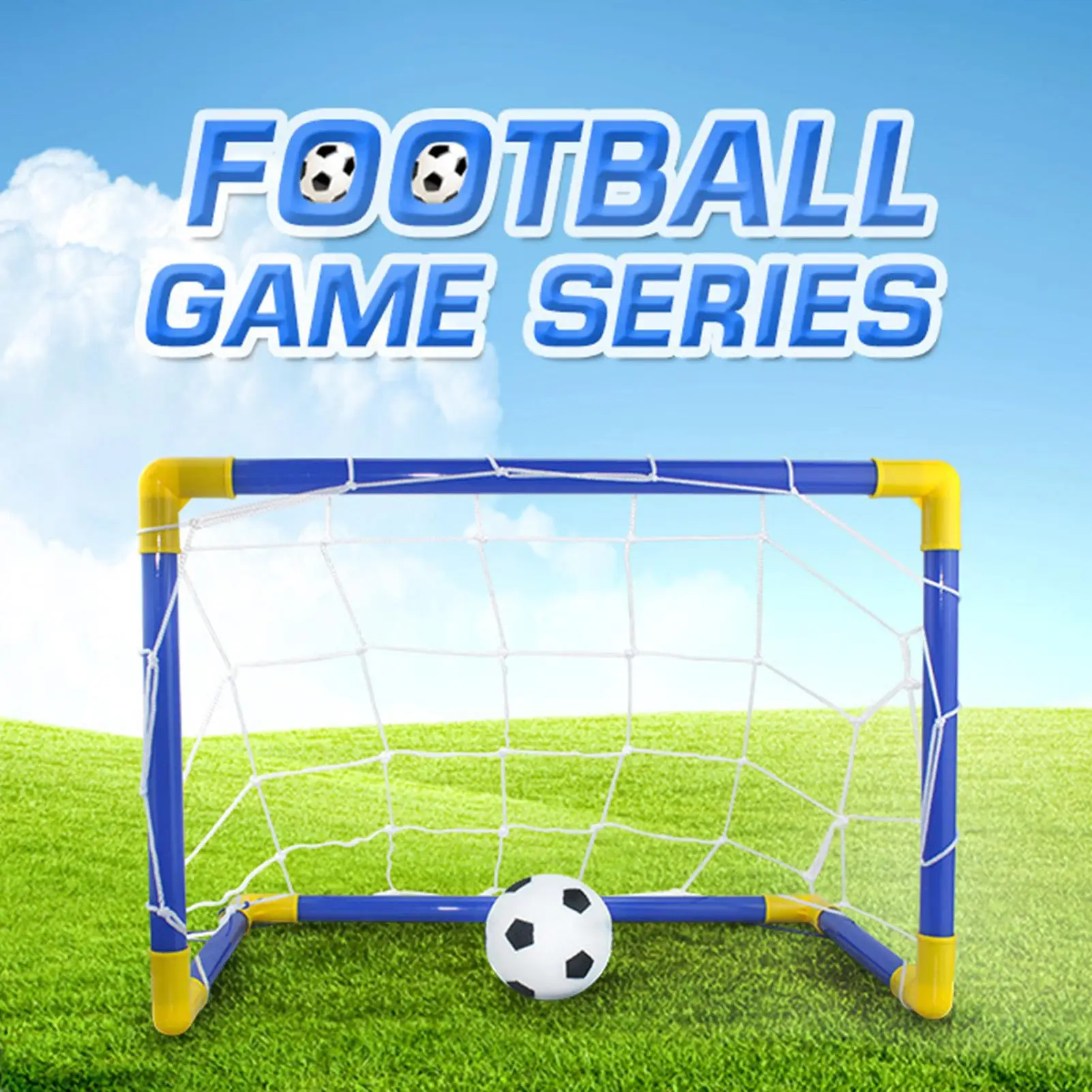 Portable Soccer Goal Kids Football Net Indoor Outdoor Training Equipment Target Backyard Game Set For Beginners Sports Toys
Portable Soccer Goal Kids Football Net Indoor Outdoor Training Equipment Target Backyard Game Set For Beginners Sports Toys