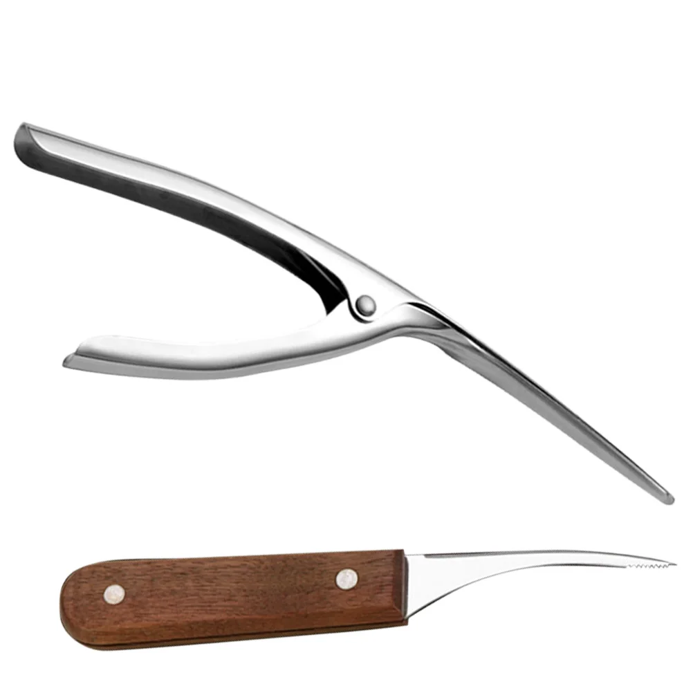 Shrimp Opener Crab Leg Peeler Quick Peeling Tool Portable Multipurpose Seafood Kitchen Gadgets Stainless Steel Wooden Handle
Shrimp Opener Crab Leg Peeler Quick Peeling Tool Portable Multipurpose Seafood Kitchen Gadgets Stainless Steel Wooden Handle