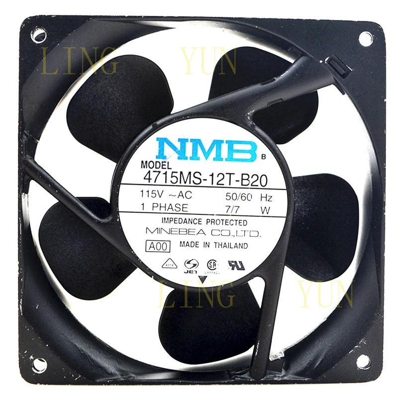 Вентилятор охлаждения для шкафа с алюминиевой рамой NMB 4715MS-12T-B20, 115 В, 7 Вт, 1 шт. # QW
Вентилятор охлаждения для шкафа с алюминиевой рамой NMB 4715MS-12T-B20, 115 В, 7 Вт, 1 шт. # QW