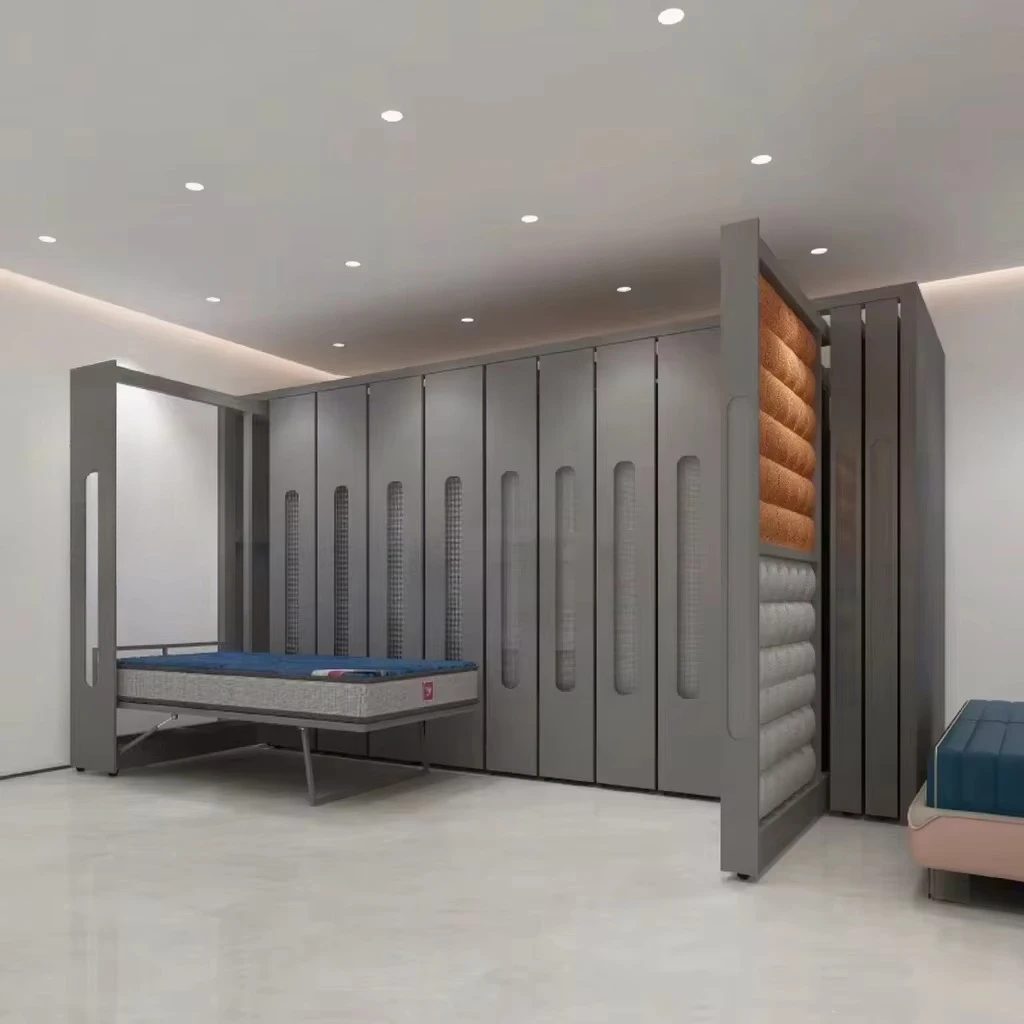 &c Boya Modern Portable Foldable Custom Size Logo Showroom Mattress Display Racks Stands with Handle
&c Boya Modern Portable Foldable Custom Size Logo Showroom Mattress Display Racks Stands with Handle