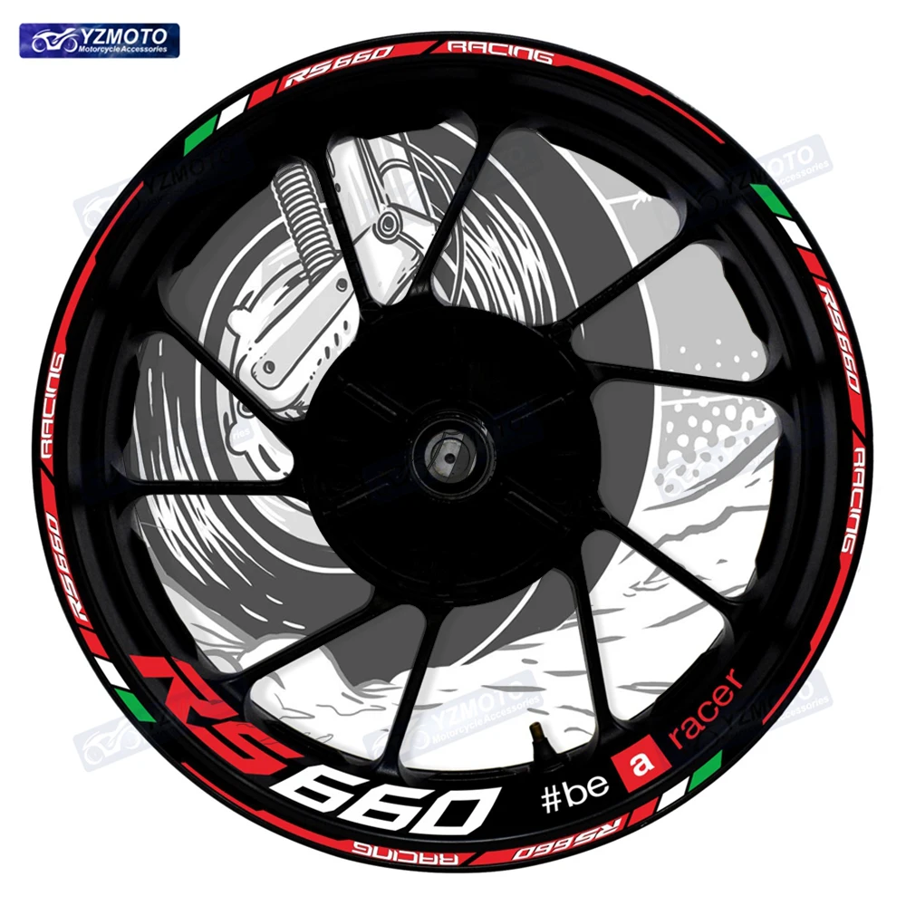 Для мотоцикла RS 660 RS660, 17-дюймовые наклейки на передние и задние гоночные колеса, светоотражающий обод, лента для ступицы мотоцикла, наклейка, наклейка
Для мотоцикла RS 660 RS660, 17-дюймовые наклейки на передние и задние гоночные колеса, светоотражающий обод, лента для ступицы мотоцикла, наклейка, наклейка