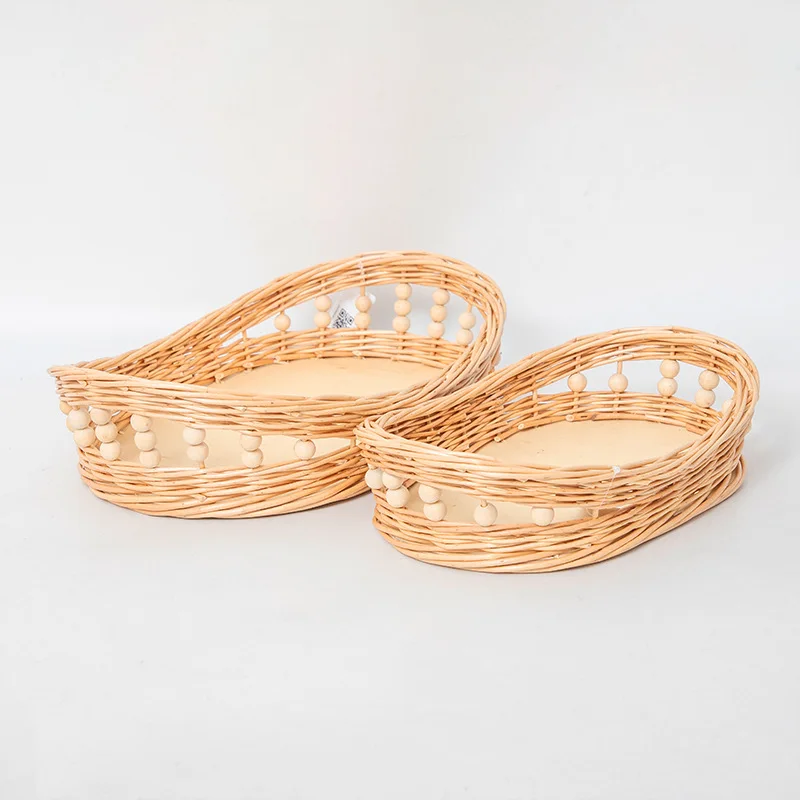 Customized Amazon hot-selling full-wicket desktop storage plate, household food storage basket, cosmetic storage basket
Customized Amazon hot-selling full-wicket desktop storage plate, household food storage basket, cosmetic storage basket