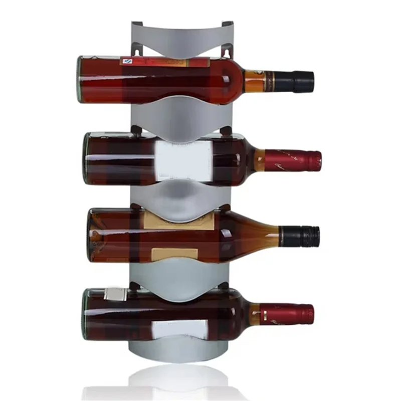 ABPR-2X Wine Rack Wine Bottle Holder Bar Red Wine Stand Household Wall-Hanging Wine Storage Rack 4 Bottles Rack
ABPR-2X Wine Rack Wine Bottle Holder Bar Red Wine Stand Household Wall-Hanging Wine Storage Rack 4 Bottles Rack