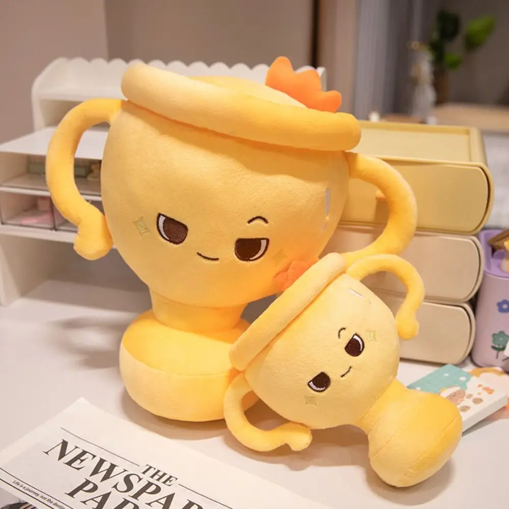 PP Cotton Champion Trophy Plush Toys Simulation Victory Trophy Trophy Shape Plush Doll Soft Fluffy Stuffed Animal Plush Toys
PP Cotton Champion Trophy Plush Toys Simulation Victory Trophy Trophy Shape Plush Doll Soft Fluffy Stuffed Animal Plush Toys
