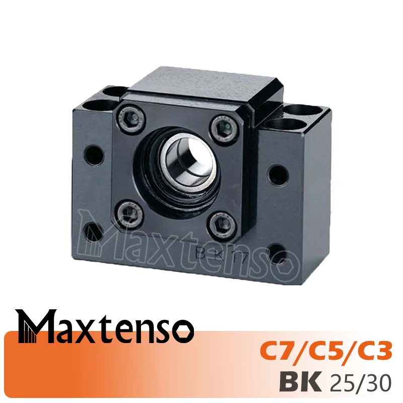 MAXTENSO BK25 BK30 Heavy-load Ballscrew Support Unit Professional Fixed-side C3 C5 C7 BF25 BF30 Ball Screw TBI SFU Premium CNC
MAXTENSO BK25 BK30 Heavy-load Ballscrew Support Unit Professional Fixed-side C3 C5 C7 BF25 BF30 Ball Screw TBI SFU Premium CNC