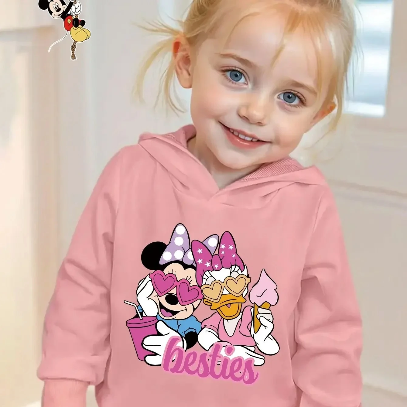 Disney's Fashionable and Cute Hoodies for Girls and Boys, Warm for Autumn and Winter, and Comfortable and Soft Children's Tops
Disney's Fashionable and Cute Hoodies for Girls and Boys, Warm for Autumn and Winter, and Comfortable and Soft Children's Tops