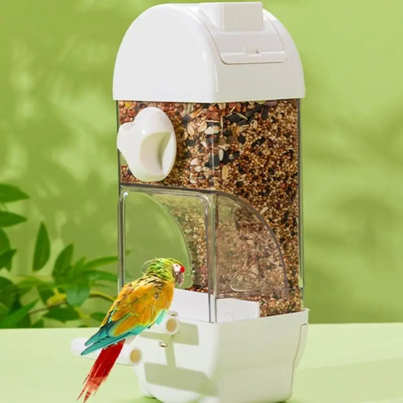 D0AD Easy to Install Automatic Bird Feeder with 800ml Capacity Hanging Cage Feeder Container for Parrots and Parakeets
D0AD Easy to Install Automatic Bird Feeder with 800ml Capacity Hanging Cage Feeder Container for Parrots and Parakeets