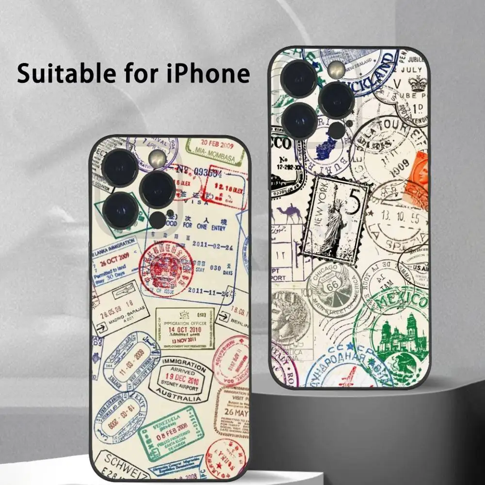 Postmark Tourism Ins Phone Case For IPhone 15 14 13 12 11 Pro Xs Max Mini XR X 7 8 Plus Black Frosted Soft Shell Funda
Postmark Tourism Ins Phone Case For IPhone 15 14 13 12 11 Pro Xs Max Mini XR X 7 8 Plus Black Frosted Soft Shell Funda