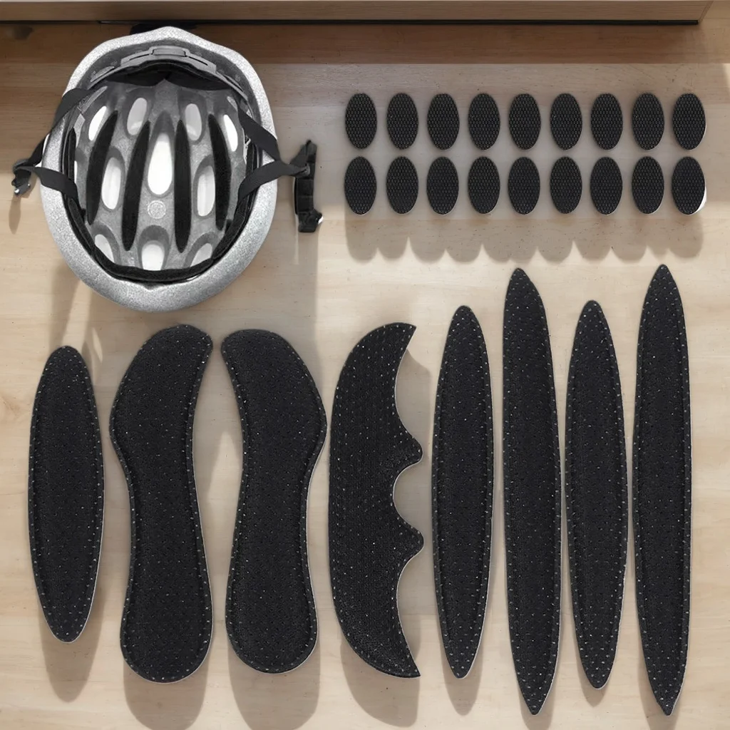 Универсальный комплект набивки шлема из 27 предметов — сменный комплект из герметичной губчатой пены для мотоциклов, велосипедов и велосипедных шлемов
Универсальный комплект набивки шлема из 27 предметов — сменный комплект из герметичной губчатой пены для мотоциклов, велосипедов и велосипедных шлемов