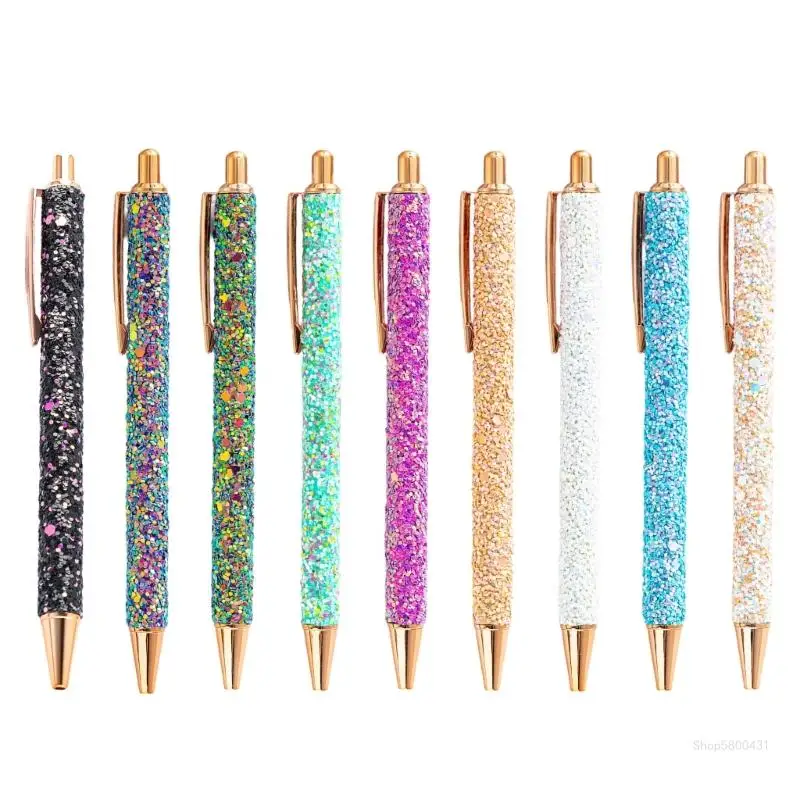 Fancy Sequins Pen Ballpoint Pen for Women Colorful Metal Retractable Pen 1.0mm Smooth to Write for Writing
Fancy Sequins Pen Ballpoint Pen for Women Colorful Metal Retractable Pen 1.0mm Smooth to Write for Writing
